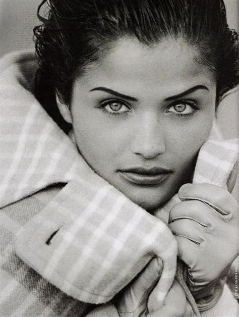 helena christensen young photo.